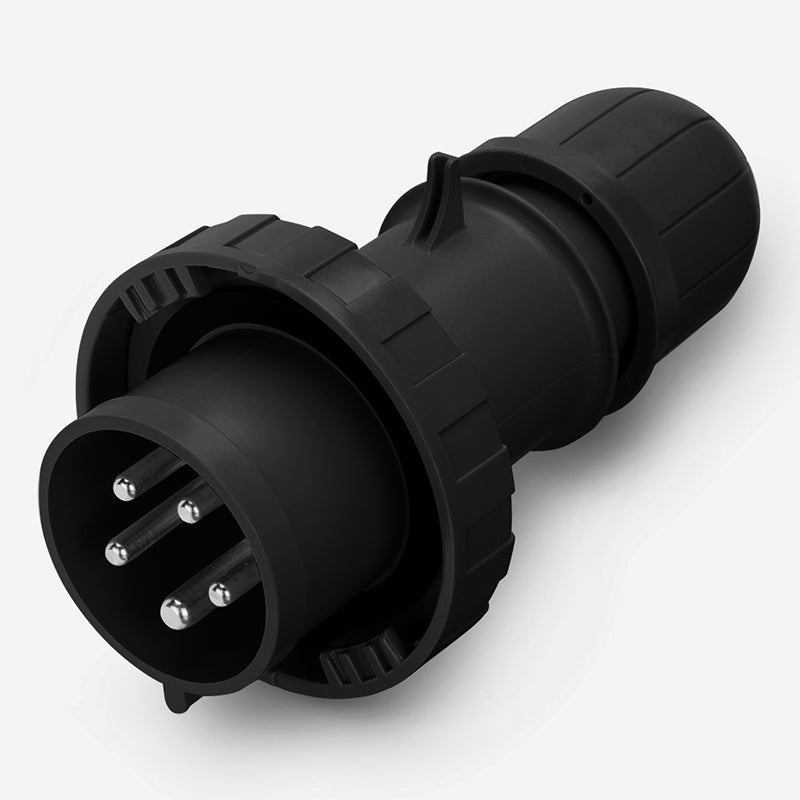 ENCHUFE MACHO VOLANTE 3P+N+T IP66/67/69 63A 6h 346-415V