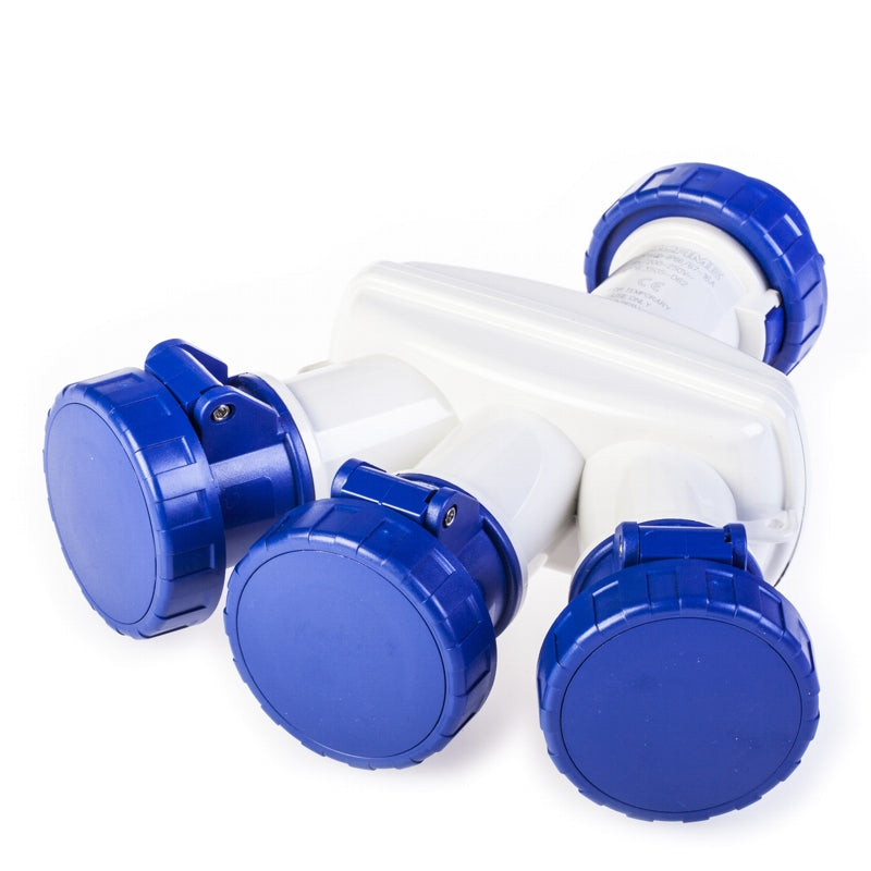 ADAPTADOR MULTIPLE 2P+T 16A IP66/67 230V AC