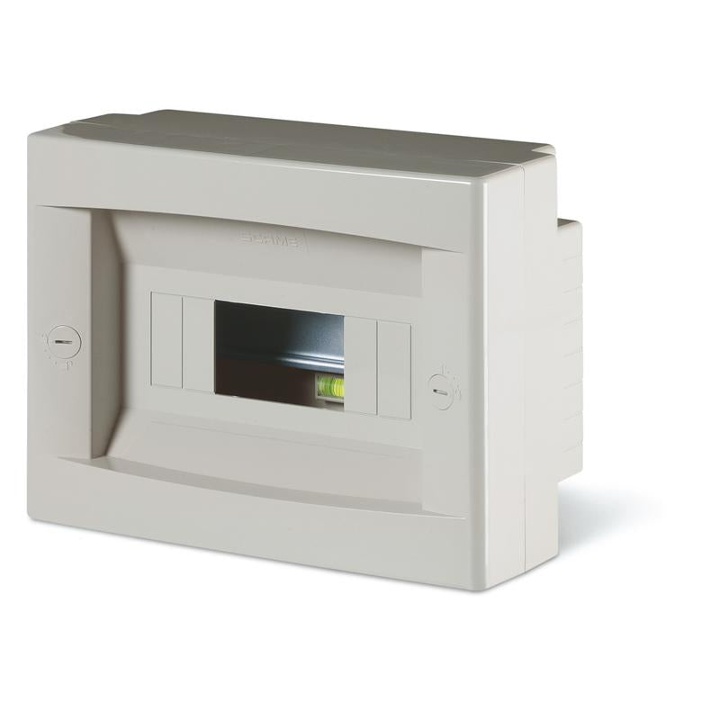 TABLERO DE DISTR. IP40 S/PUESTO 8+2 DIN 190x254x108 BLANCO SIN TAPA