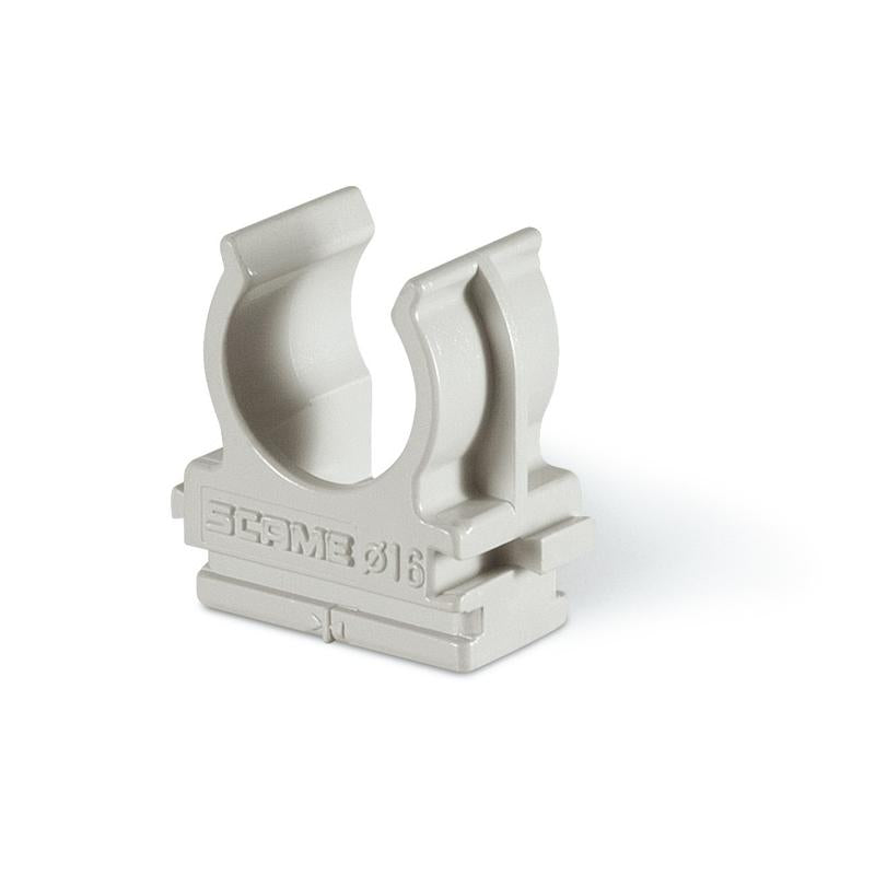 ABRAZZADERA CLIPS DE POLIMERO PARA FIJACION DE TUBOS 40mm