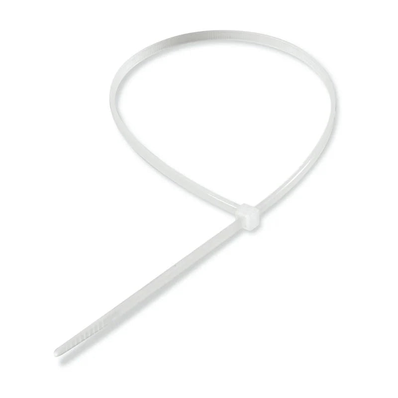 AMARRA CABLE AUTOBLOQUEANTE BLANCA 2,4x75mm, RESISTENTE A ACEITES, GRASAS, PETROLEO, ALCOHOLES, ATMOSFERA SALINA, CLORO.