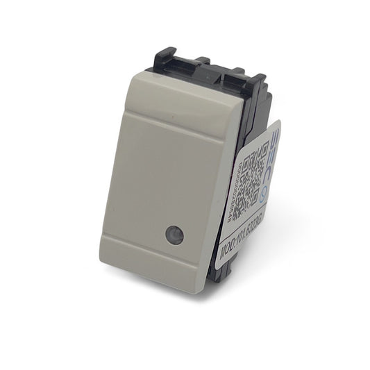 CONMUTADOR UNIPOL 16AX 250V AC GRIS (9/24)