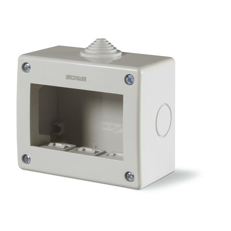 CASQUETE IP40 98x82x52mm 3 MOD.