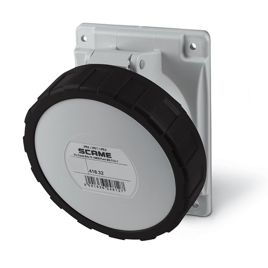 ENCHUFE HEMBRA P/EMPOTRAR. 3P+T IP66/67/69 32A 7H 480-500V