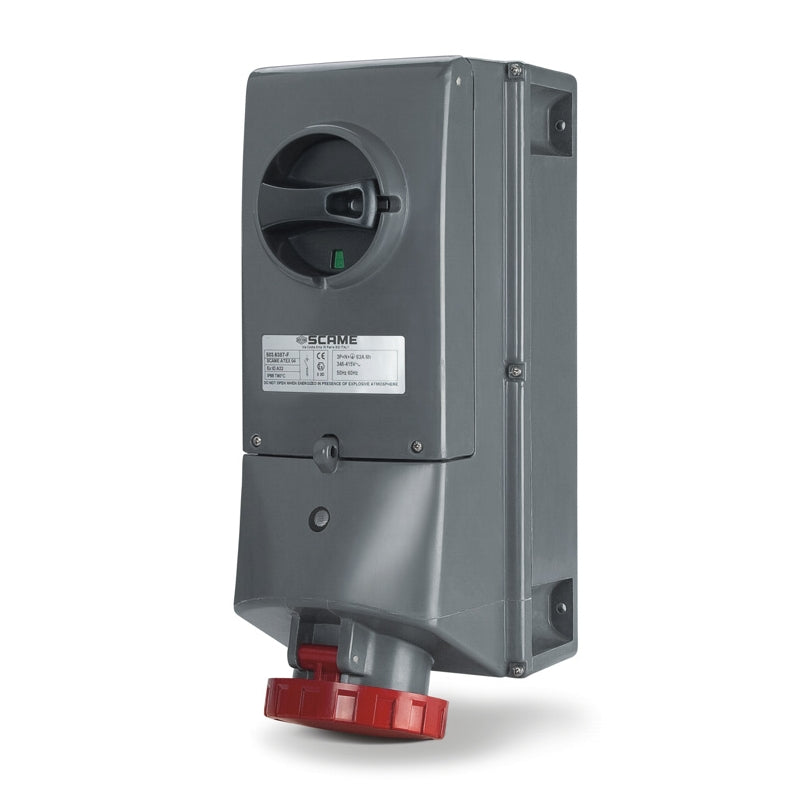 BASE ENCLAV.MEC. 3P+T IP66/67/69 63A 6H