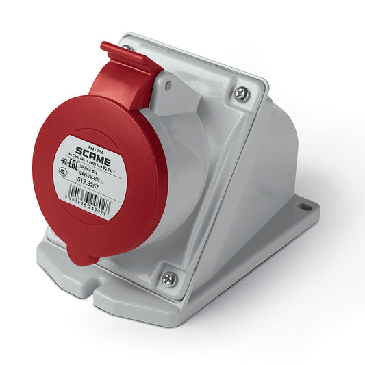 ENCHUFE HEMBRA S/PUESTA 3P+N+T IP44/54 32A 6h 346-415V AC 50Hz