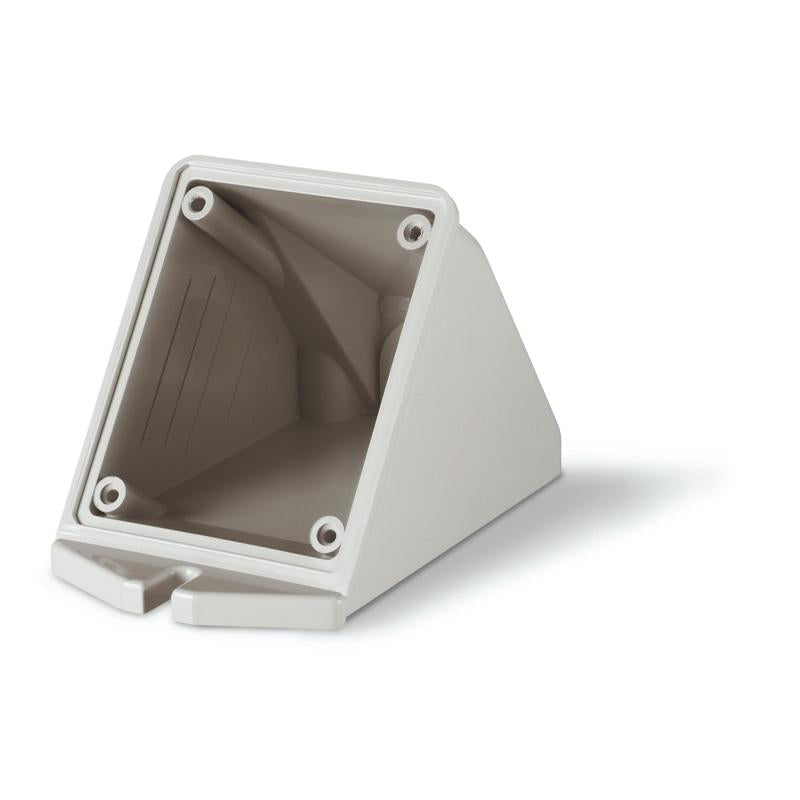 CAJA PARA ENCH. EMPOTRAR16A IP66/67/69 INCLINADA PARA FIJACION ENCH. 70X87mm