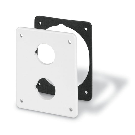 TAPA DE CIERRE PARA COMPONENTES TOP22 2 PUESTOS 22mm