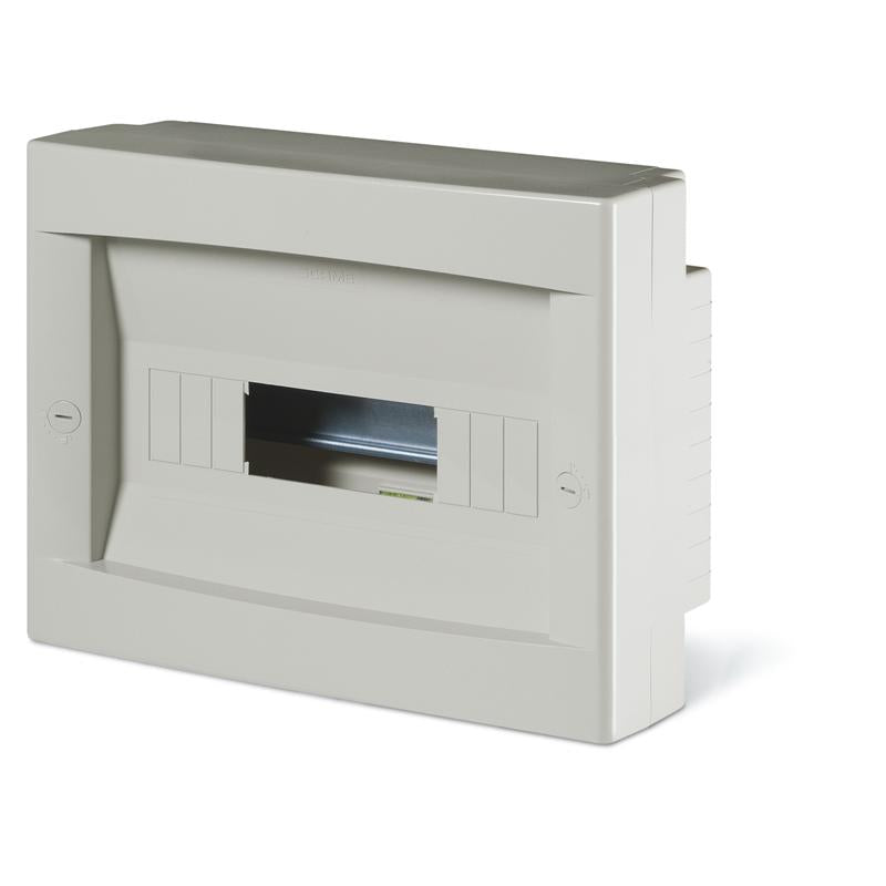 TABLERO DE DISTR. IP40 S/PUESTO 12+2 DIN 400x326x108 BLANCO SIN TAPA