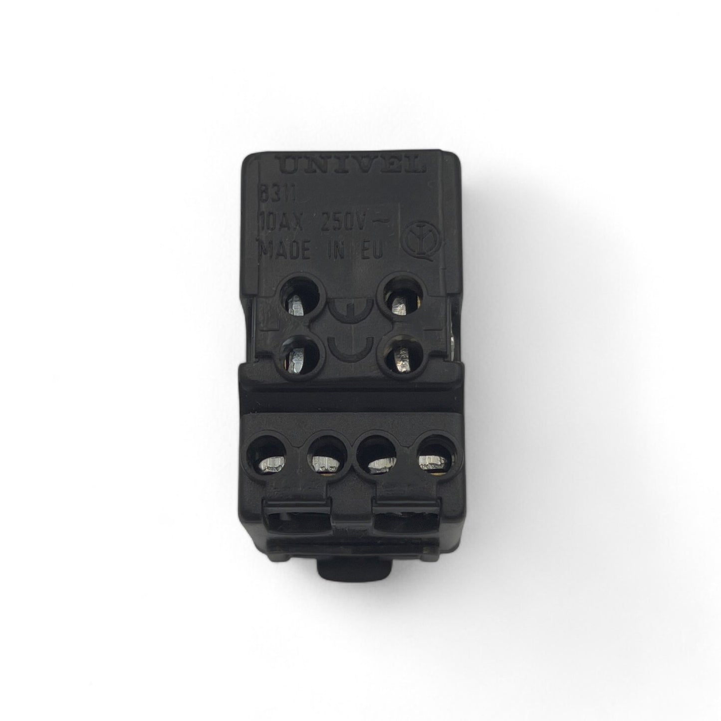 MOD INTERRUPTOR  9/12  10A  220- 250V  UNIPOLAR MARFIL