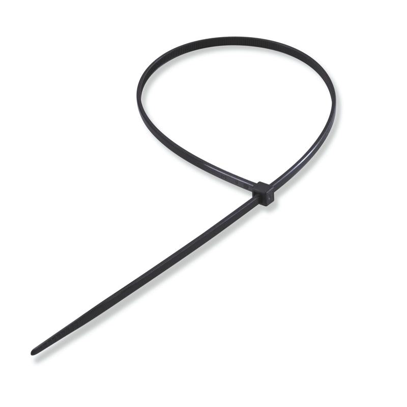 AMARRA CABLE AUTOBLOQUEANTE NEGRA7,8x180mm, RESISTENTE A ACEITES, GRASAS, PETROLEO, ALCOHOLES, ATMOSFERA SALINA, CLORO, Y REISTENCIA AUMENTADA A LOS RAYOS UV