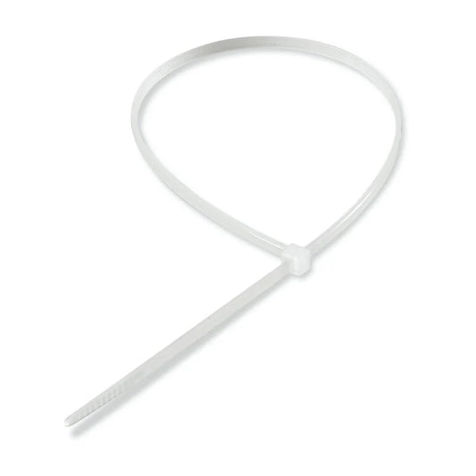 AMARRA CABLE AUTOBLOQUEANTE BLANCA 2,4x75mm, RESISTENTE A ACEITES, GRASAS, PETROLEO, ALCOHOLES, ATMOSFERA SALINA, CLORO.